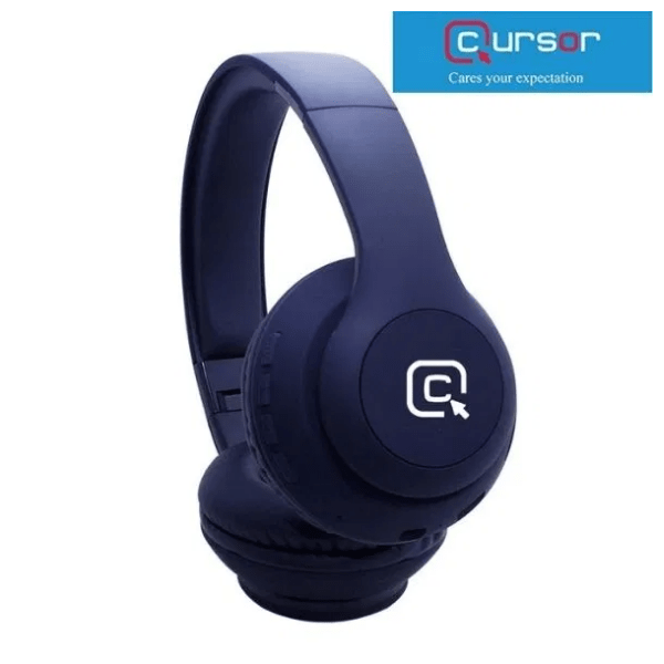 Cursor Blue Bluetooth Stereo Headphones BT-440