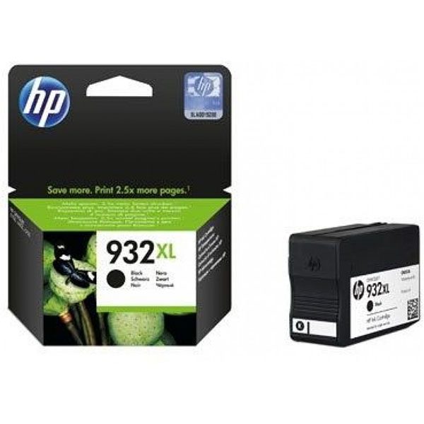 HP 932XL High Yield Black Original Ink Cartridge (CN053AE) with Box